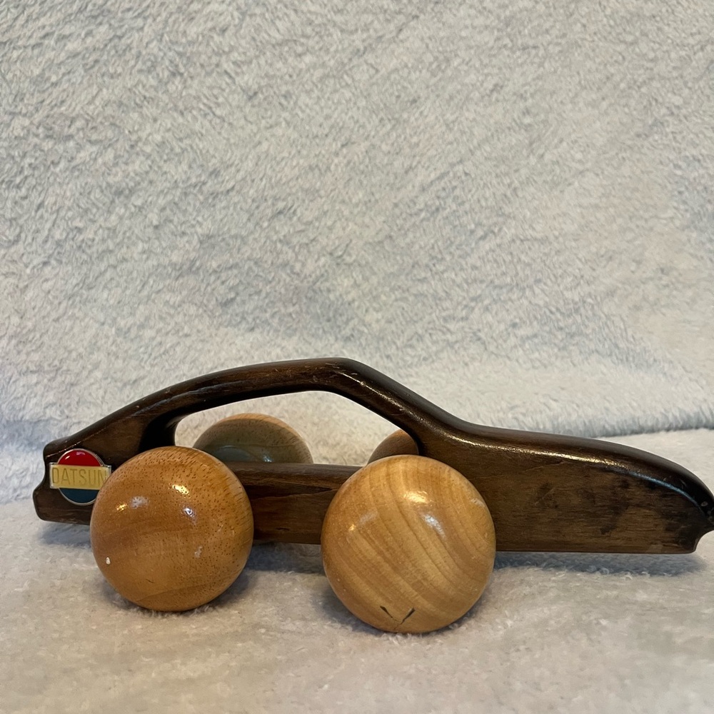 Vintage Datsun - Wooden toy car